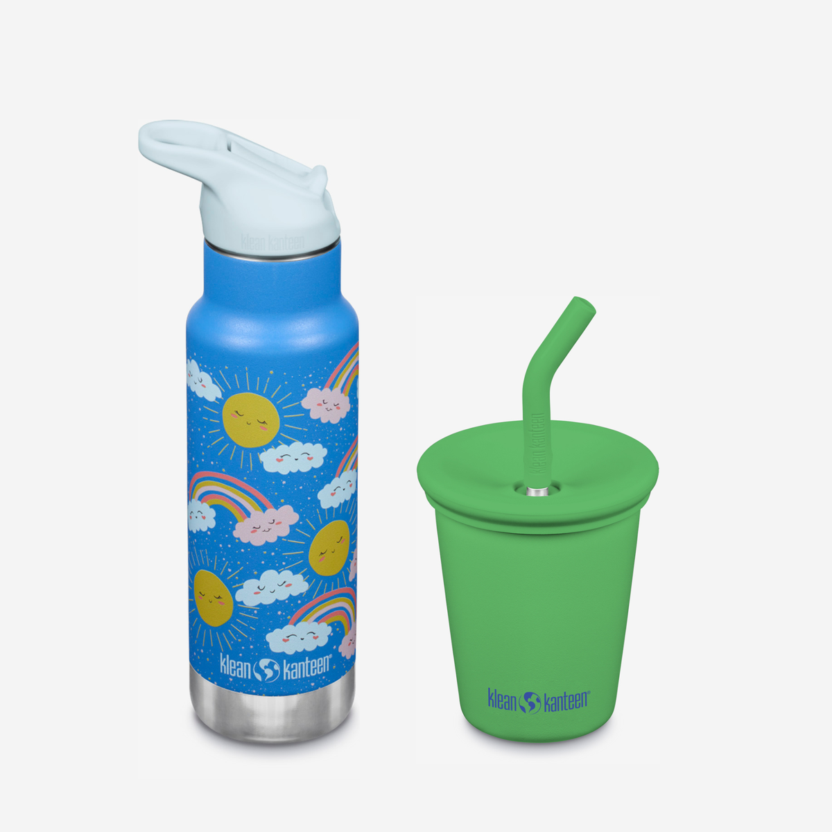 kid-s-sippy-cup-and-water-bottle-set-v4 KK-Kids-SippyCupandWaterBottleSet-VibrantGreen-Rainbows.png